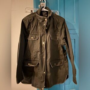 Women’s J.Crew field jacket color dark moss size XL
